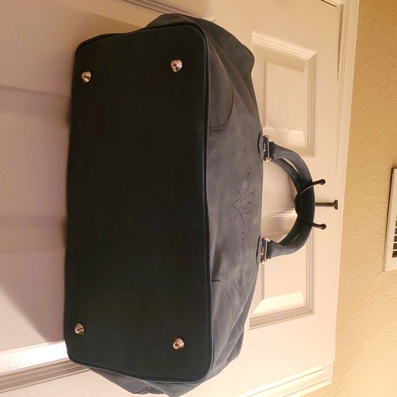 Royal Albartross Large Bag Purse Tote Deep Teal Green Leather New - Picture 6 of 12